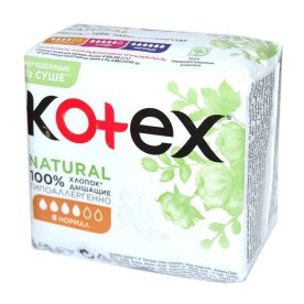 Прокладки Kotex Natural Normal 8шт м/у