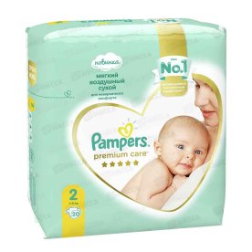 Подгузники Pampers Premium Care Mini (4-8кг) 20шт м/у