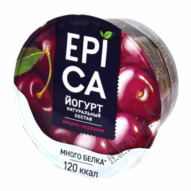 Йогурт Epica вишня-черешня 4,8% 130гр пэт