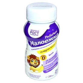 Смесь жидкая PediaSure Малоежка банан 200мл пэт