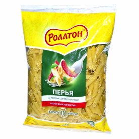 Макароны Роллтон перья в/с 400гр м/у