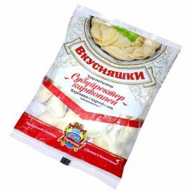 Вареники Вкусняшки с картофелем 400гр м/у