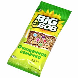 Семечки подсолнечника Big Bob очищенные 50гр м/у