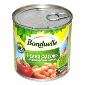 Фасоль Bonduelle белая в т/с 425гр ж/б