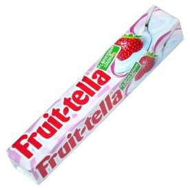 Конфета жевательная Fruittella клубничный йогурт 41гр м/у