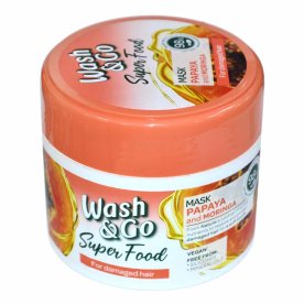 Маска для волос Wash&Go Superfood с папайей и морингой 300мл пэт