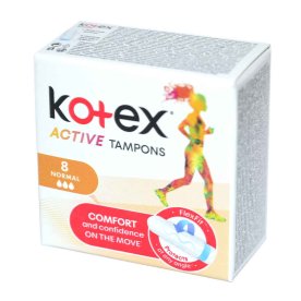 Тампоны Kotex Active Normal 8шт к/у