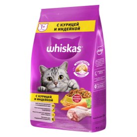 Корм для кошек Whiskas паштет курица,индейка 1,9кг м/у