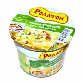 Пюре картофельное Роллтон с куриным вкусом 40гр стакан