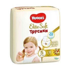 Трусики Huggies Elite Soft Pants 5 Conv (12-17кг) 19шт м/у