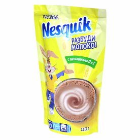 Какао Nesquik Спарта шоколадный 110гр д/п