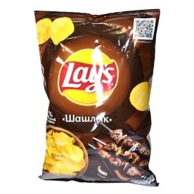 Чипсы Lay’s вкус шашлыка 140гр м/у