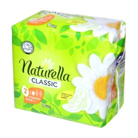 Прокладки Naturella Classic Camomile Normal Single с крылышками 9шт м/у