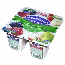 Йогурт Alpenland лесные ягоды-яблоко-груша 0,3% 95гр пэт