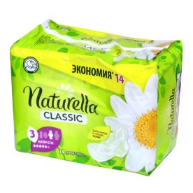 Прокладки Naturella Classic Camomile Maxi Duo с крылышками 14шт м/у