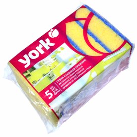 Губка для посуды York Supreme 5шт 3030 м/у