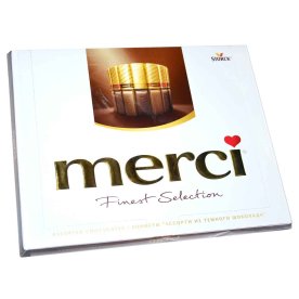 Набор шоколада Merci Finest Selection темный шоколад 250гр к/у