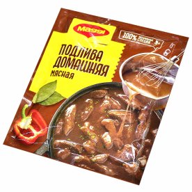 Приправа Maggi Домашняя подлива мясная 90гр м/у