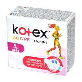 Тампоны Kotex Active Super 8шт к/у