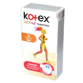 Тампоны Kotex Active Normal 16шт к/у