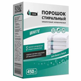 Порошок для стирки Rain  White  450гр к/у