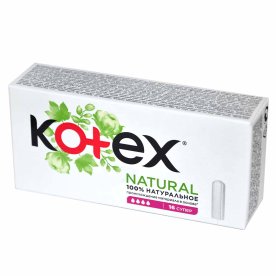 Тампоны Kotex Natural Super 16шт к/у