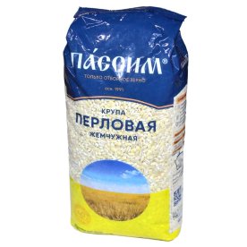 Крупа перловая Пассим жемчужная 800гр м/у