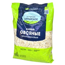 Хлопья овсяные Гудвилл не треб варки экстра 400гр м/у