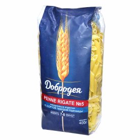 Макароны Добродея Penne Rigate №5 400гр м/у