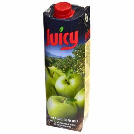 Сок Juicy зеленое яблоко 0,95л т/п