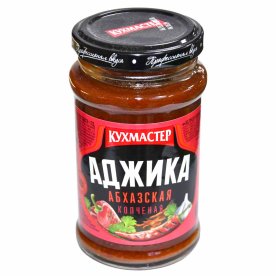 Аджика Кухмастер Абхазская копченая 190гр ст/б