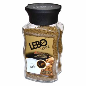 Кофе Lebo Extra сублим 100гр ст/б