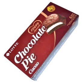 Печенье Lotte Chocolate Pie какао 168гр к/у