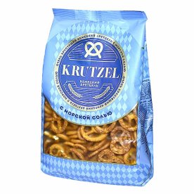 Крендельки Krutzel Бретцель с солью 250гр м/у