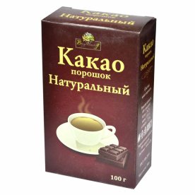 Какао-порошок Натуральный ГОСТ 100гр к/у