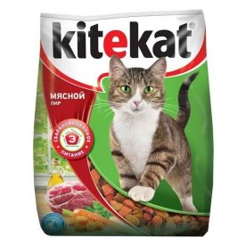 Корм для кошек Kitekat мясной пир 1.9кг м/у