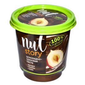 Паста ореховая Nut Story c добавлением какао 350гр пэт