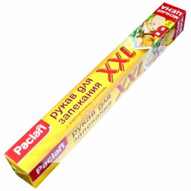 Рукав для запекания Paclan с клипсами XXL 5м*35см