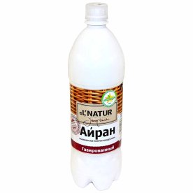 Айран El Natur 7% газ 1л пэт