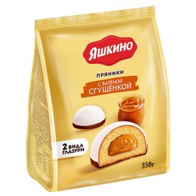 Пряники Яшкино С вареной сгущенкой 350гр м/у