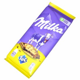 Шоколад Milka с соленым крекером ТУК 87гр м/у