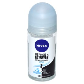 Дезодорант Nivea Men Черное и белое невидимый Pure 50мл пэт