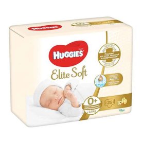 Подгузники Huggies Elite Soft OD 0+ Conv 25шт м/у