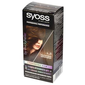 Краска для волос Syoss Color 4-8 Каштановый шоколадный 110мл к/у