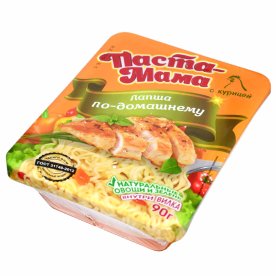 Лапша Паста Мама курица по-домашнему 90гр пэт