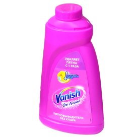 Пятновыводитель Vanish Oxi Action для тканей 1л пэт