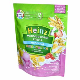 Каша Heinz многозерновая йогурт банан-клубника с 12мес 200гр д/п