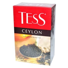 Чай Tess Ceylon черный 100гр к/у