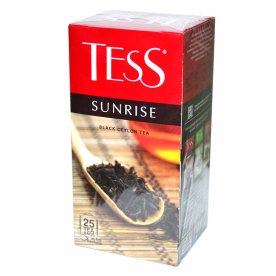 Чай Tess Sunrise черный 25*2гр к/у