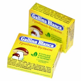 Кубик Gallina Blanca грибной бульон 10гр к/у